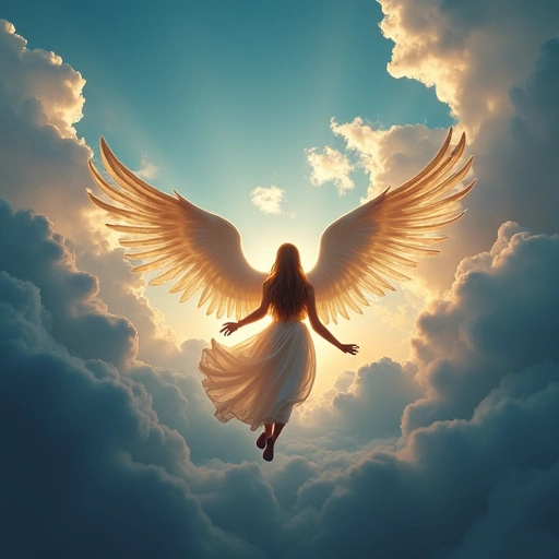 Angels appearing in a dream