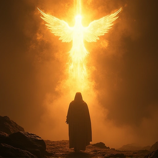 Divine light representing redemption