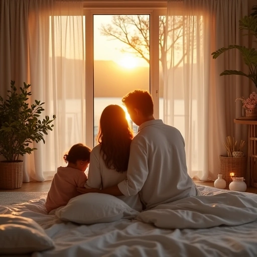 Peaceful home representing family harmony